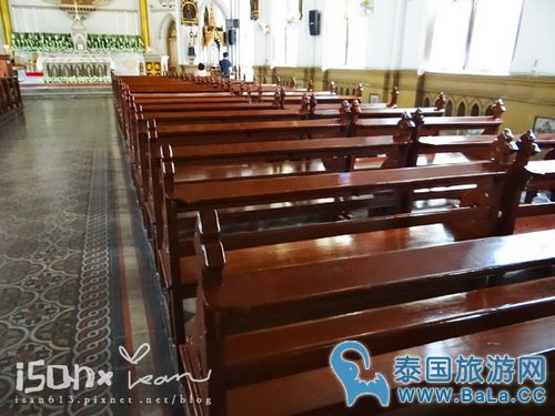 曼谷玫瑰圣母教堂 以为来到了欧洲