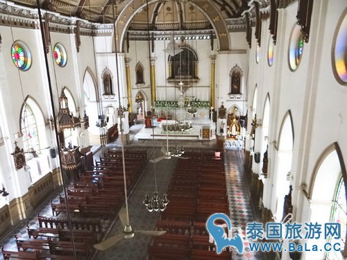 曼谷玫瑰圣母教堂 以为来到了欧洲