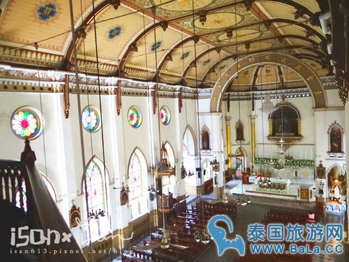 曼谷玫瑰圣母教堂 以为来到了欧洲
