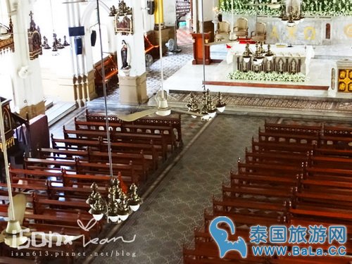 曼谷玫瑰圣母教堂 以为来到了欧洲