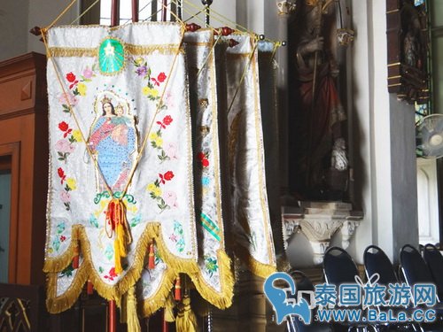 曼谷玫瑰圣母教堂 以为来到了欧洲