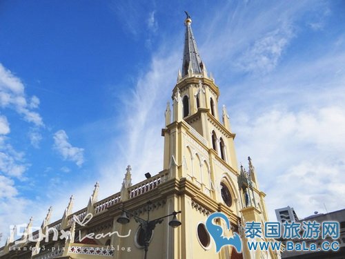 曼谷玫瑰圣母教堂 以为来到了欧洲