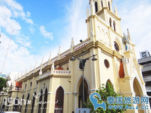 曼谷玫瑰圣母教堂 以为来到了欧洲