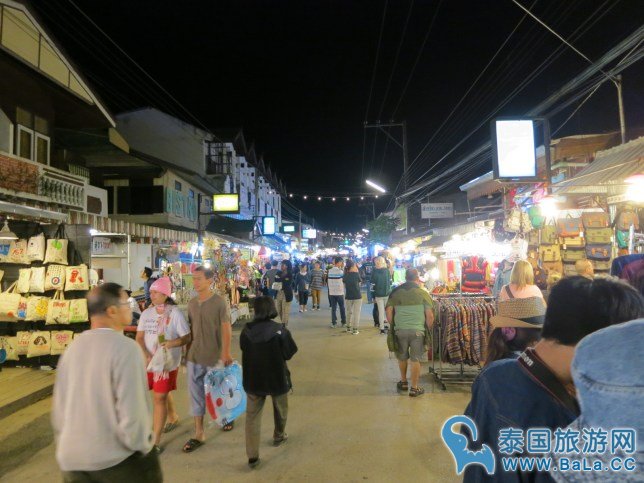 拜县步行街Pai Walking Street 小山城里的缤纷世界