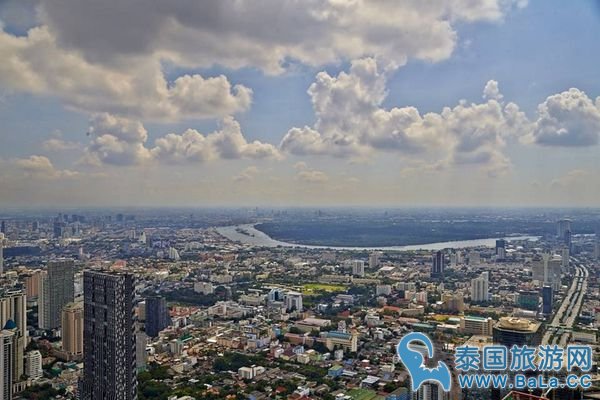 泰国曼谷最新、最高大楼MahaNakhon享受顶级美食和360度无死角夜景