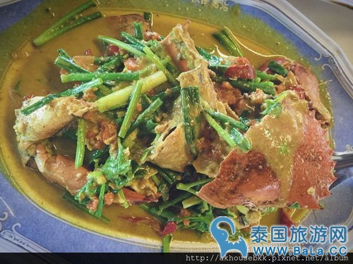 安帕瓦、美功附近景点美食的Don Hoi Lod小渔村竹蛤(蛏子)、咖哩螃蟹、丰盛海鲜大餐~