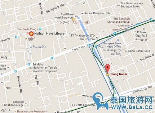 曼谷BTS Chong Nonsi站附近欧式图书馆Neilson Hays Library