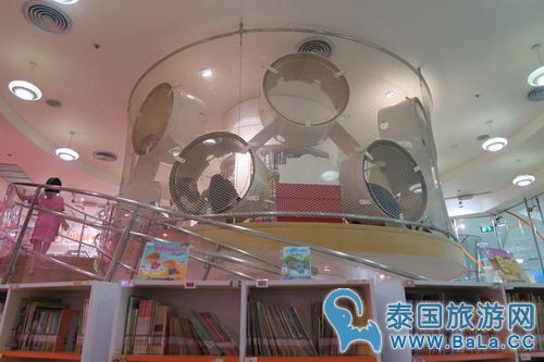 曼谷Central World里面的免费亲子游乐区和儿童图书馆TK Park--BTS奇隆Chit Lom站