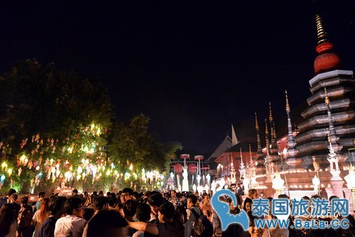 2016清迈水灯节活动攻略：免费入盼道寺看水灯节活动