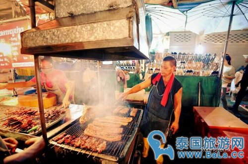 清迈 Siripana Hotel酒店附近的Warorot Market夜市