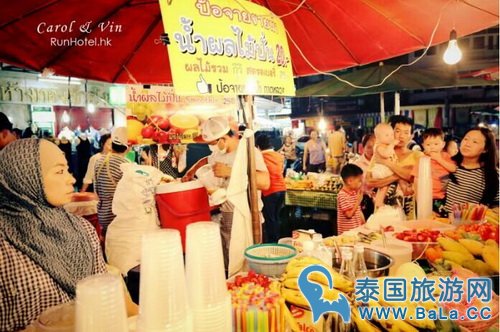 清迈 Siripana Hotel酒店附近的Warorot Market夜市