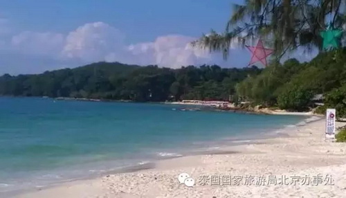 沙美岛海滩图片