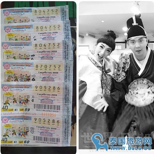 泰国女星Feawfoaw成彩票中奖专业户 拿52对中奖奖金去拜佛