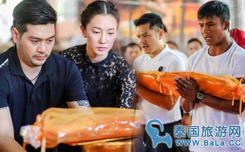 Nune-Woranuch与丈夫把爱心带到校园 真是人美心善
