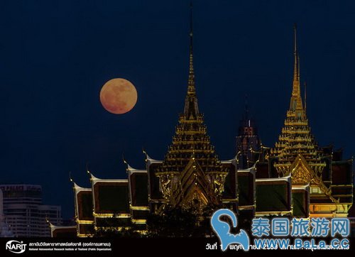  14号超级满月遇上了泰国最浪漫的节日 这些照片泰美啦