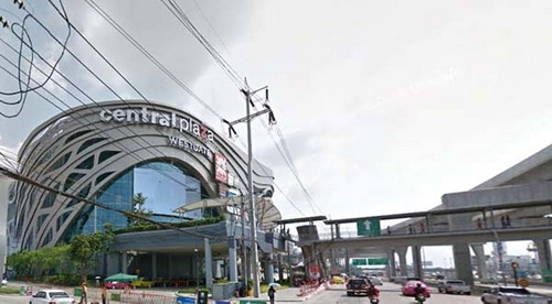 紫色捷运Talad Bang Yai站的Central Plaza Westgate购物商场