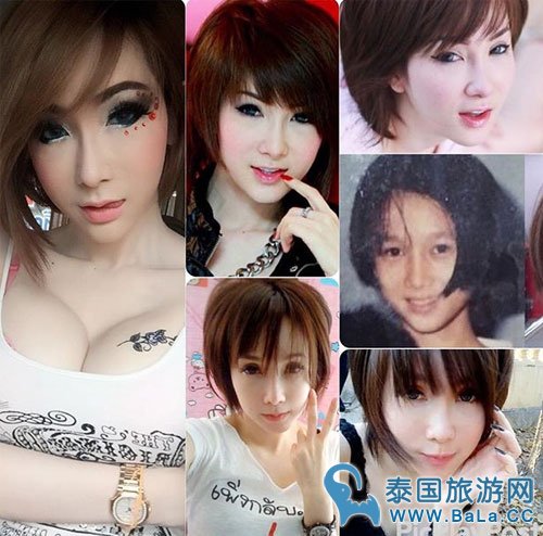 泰国百万女模形象大变 FB被禁指其盗用他人图片