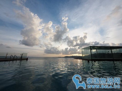 巴沙带楼顶游泳池的海景房酒店Four Points Sandakan