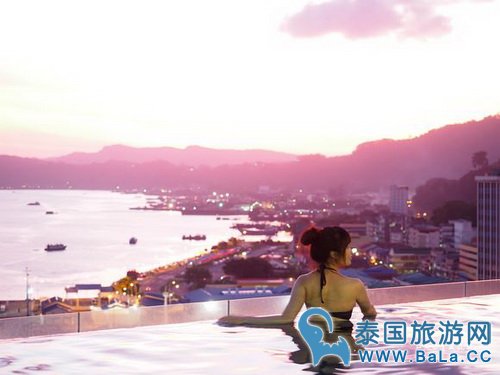 巴沙带楼顶游泳池的海景房酒店Four Points Sandakan