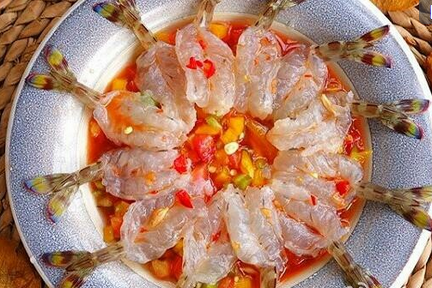 泰国名菜：泰式生虾