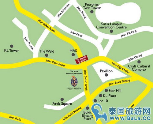 吉隆坡购物方便的酒店- 帝苑饭店 可步行到商场哦！