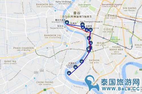 1路公交站点和线路