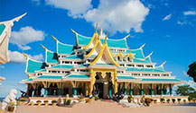 泰国唯一的一家国家级佛教森林公园-巴普公寺庙