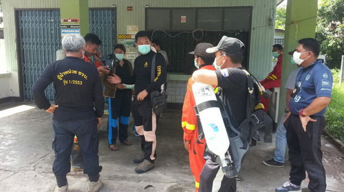 泰国陶公府发生氨气洩漏事故