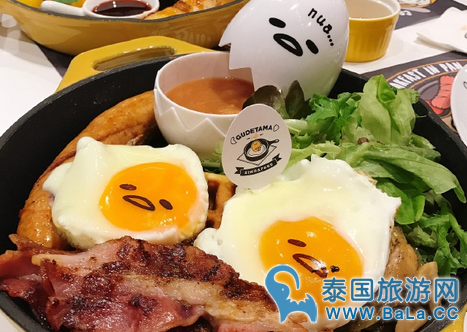 懒蛋蛋主题咖啡店Gudetama Café12月1日正式进驻新加坡啦！