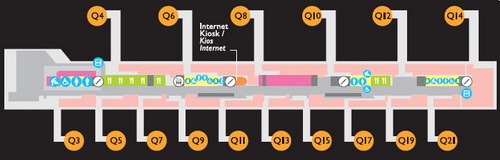吉隆坡机场入境流程图文详解