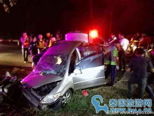 3名中国游客租车出行车身失控  1死2伤