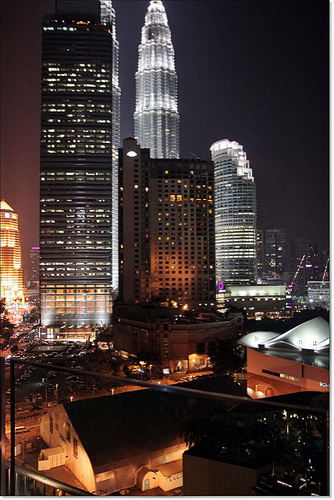 吉隆坡双子塔附近酒店-Impiana KLCC Hotel 看夜景视野超好