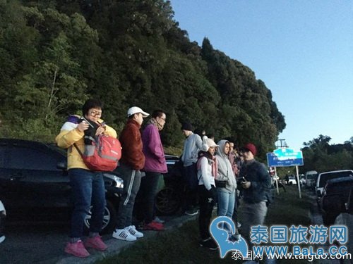 清迈因他农山游客爆满 旅游大巴禁止上山