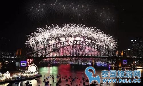 2017世界各地跨年烟火晚会 泰国跨年晚会亮了