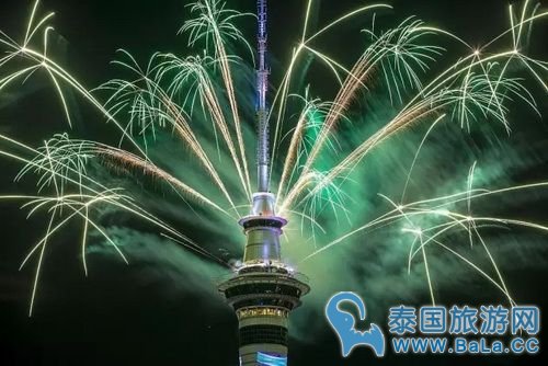 2017世界各地跨年烟火晚会 泰国跨年晚会亮了