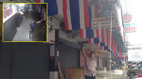 老外扯掉泰国国旗遭警察通缉 游客切记尊重泰国文化