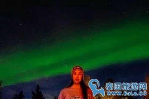 泰女星Aerin与男友Natee极光之旅