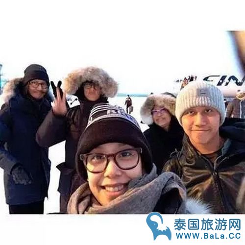 泰女星Aerin与男友Natee极光之旅