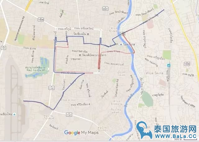 清迈阿卡汽车站到清迈机场交通:14路公交车便宜又好坐