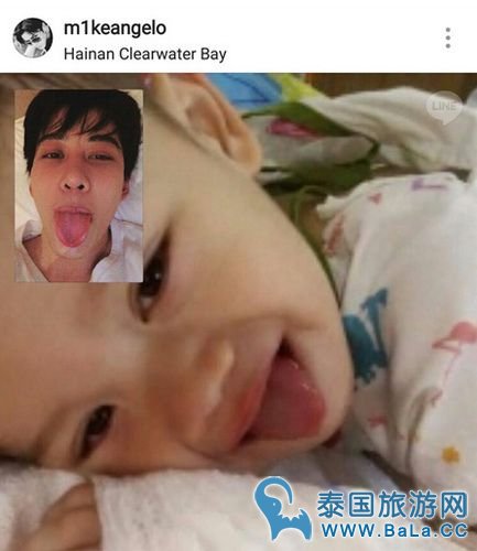 Mike与鞠婧祎合作《游泳先生》举行开机拜神仪式 儿子高烧入院