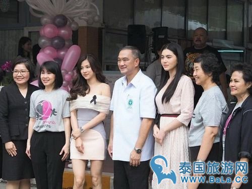泰星Mai和Baifern为残疾儿童送礼物 网友夸赞人美心善