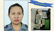 曼谷素万那普国际机场保安发现巨额现金包寻失主