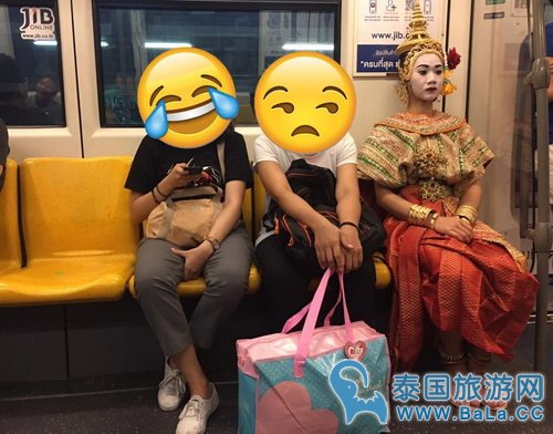 曼谷BTS惊现泰式装扮女鬼 面容惨白吓坏乘客