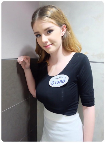 爱尔兰性感女模Jessie Vard献唱泰文歌 泰南口音俘获万千听众