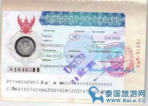 泰国签证种类