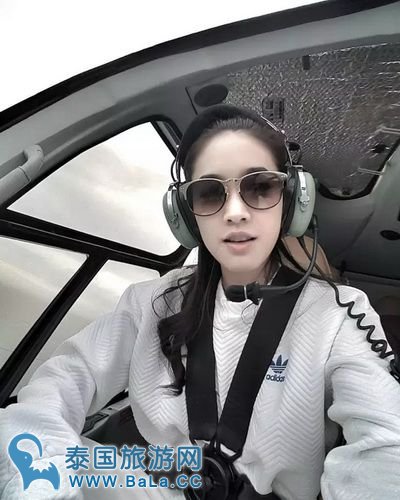 泰星Min Pechaya奢华迪拜游 晒私人飞机和沙漠美景