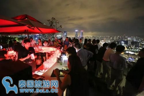 曼谷高空餐厅酒吧Ce La Vi  神秘魅惑主题餐厅