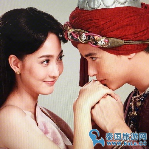 同一片天空下定妆照甜蜜互动 Taew和James jirayu古装造型别有风味