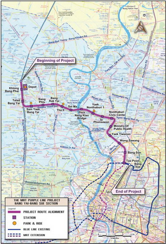 泰国紫色捷运3月4日起降至15铢（附路线图）