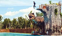 泰国攀牙府最新开幕大型的水上恐龙公园-Dinosea World Park